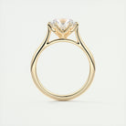 Luxury Moissanite Engagement Ring