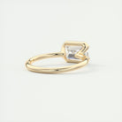 Luxury Moissanite Engagement Ring
