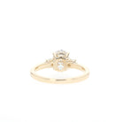 Oval Bridal Moissanite Ring