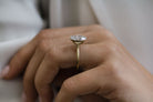 Modern Bezel Set Ring