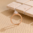 US bridal pear halo engagement ring