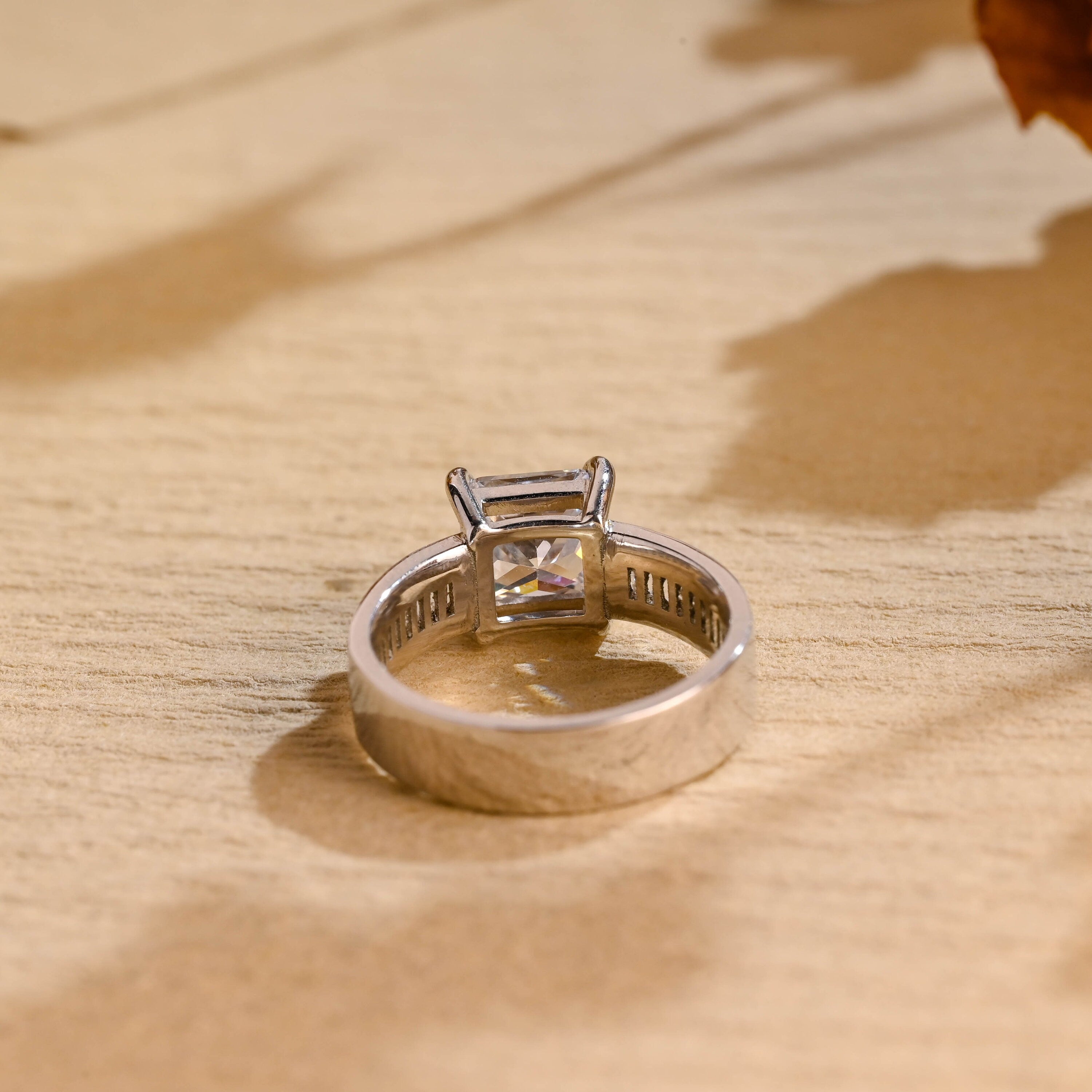 Princess Cut Solitaire Ring