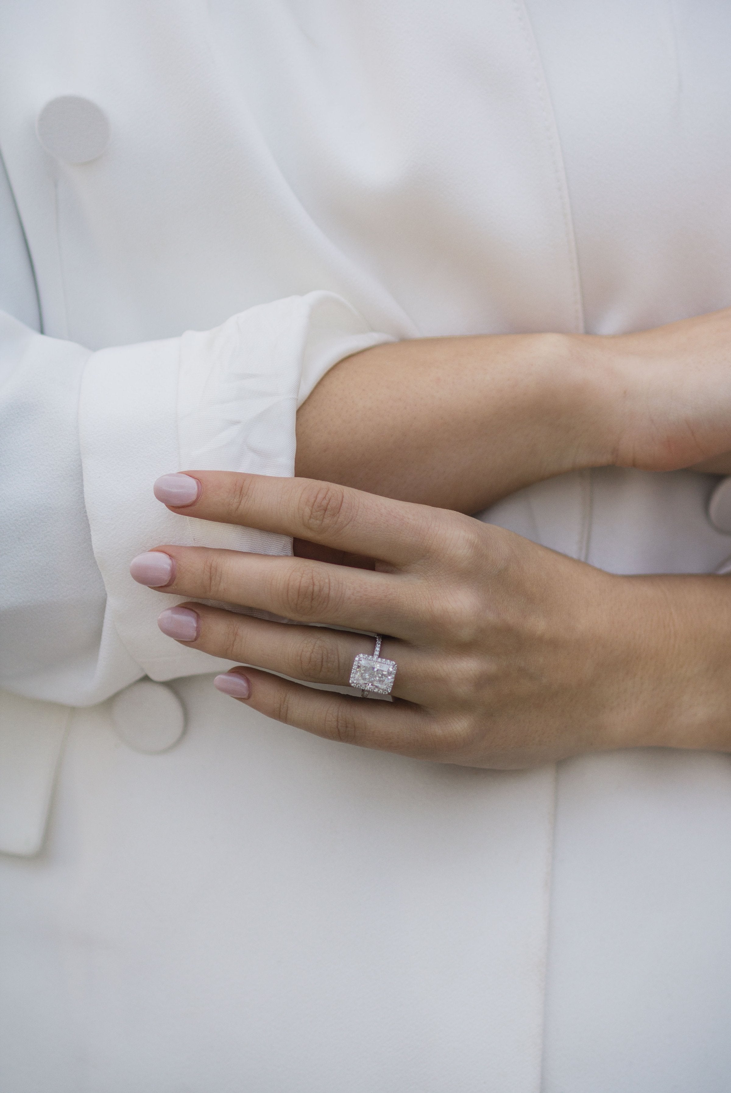 Radiant Engagement Ring for Women
