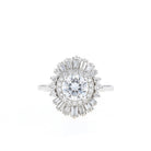 Affordable Moissanite Engagement Ring