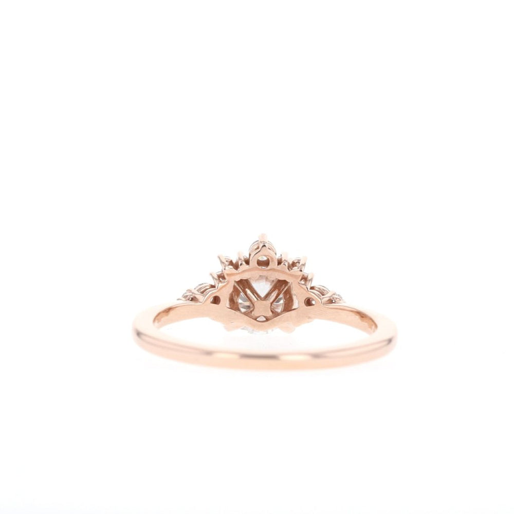 Solid Gold Engagement Ring