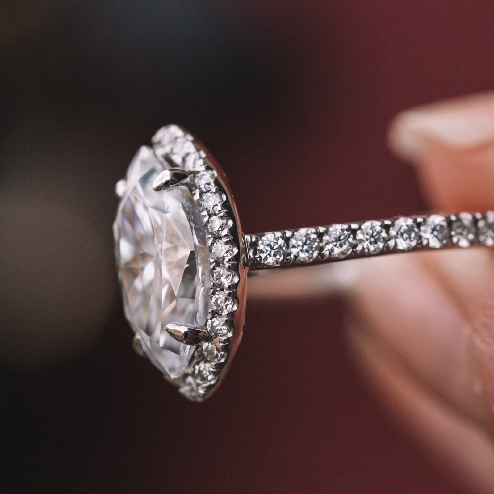 1.60CT Moissanite Ring