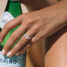 Moissanite Ring for Women