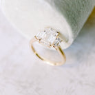 Emerald Three Stone Ring