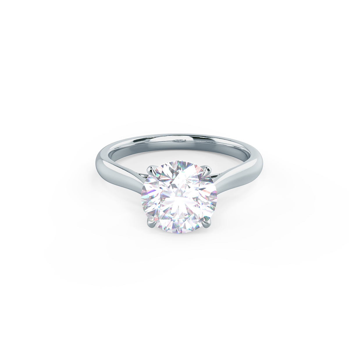 Moissanite Diamond Engagement Ring