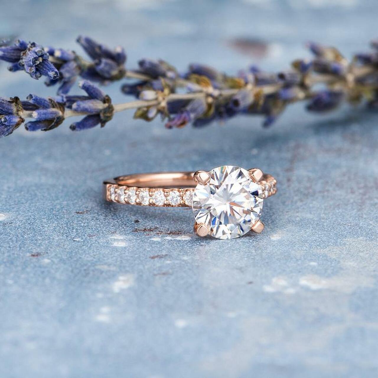 Moissanite Ring for Women