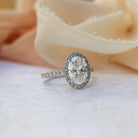Halo Engagement Ring