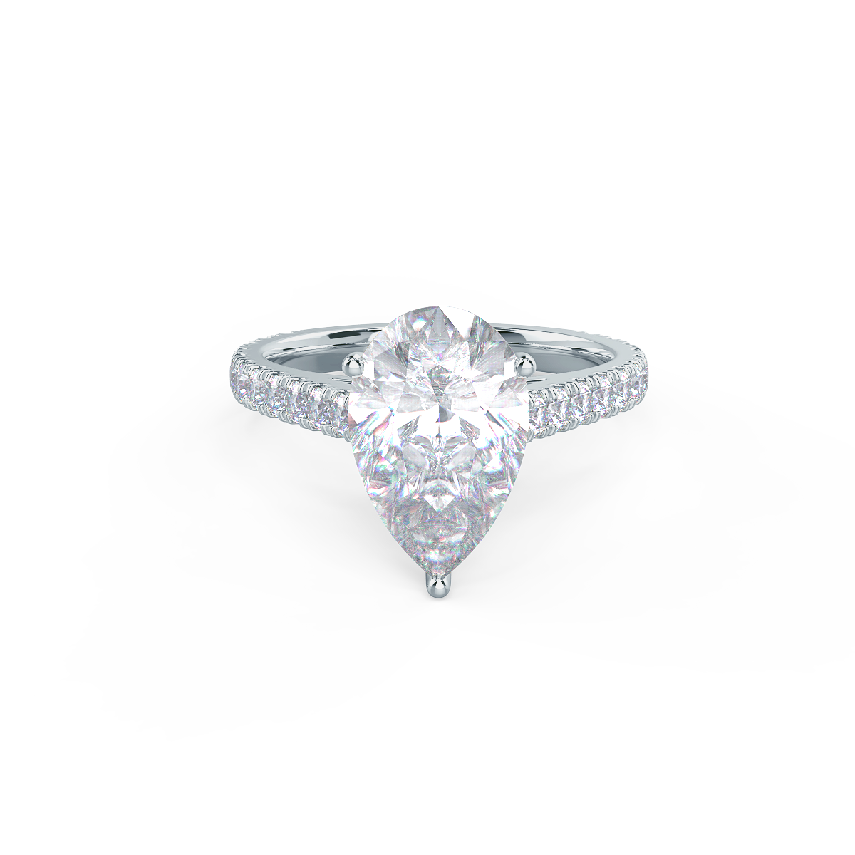 Pear Cut Engagement Ring