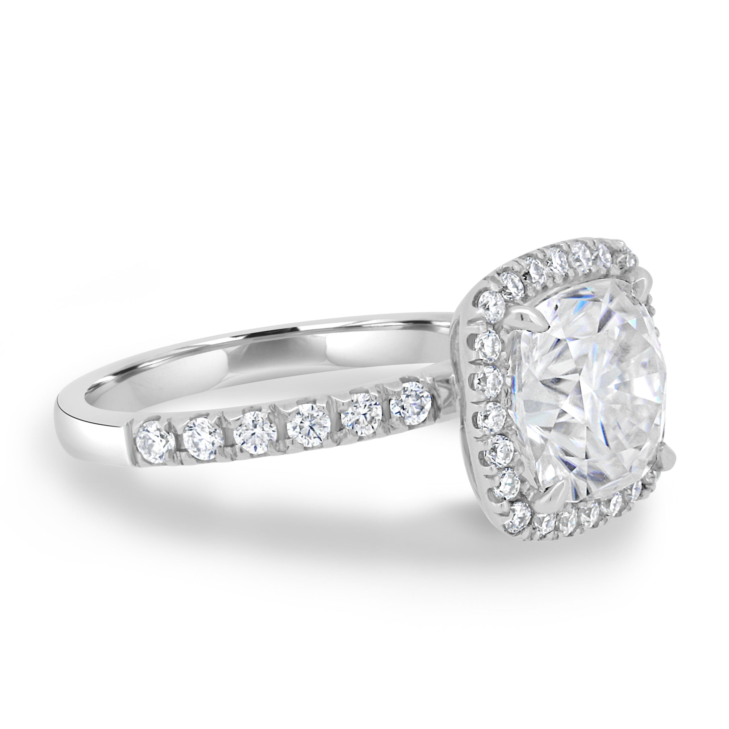 White Gold Engagement Ring