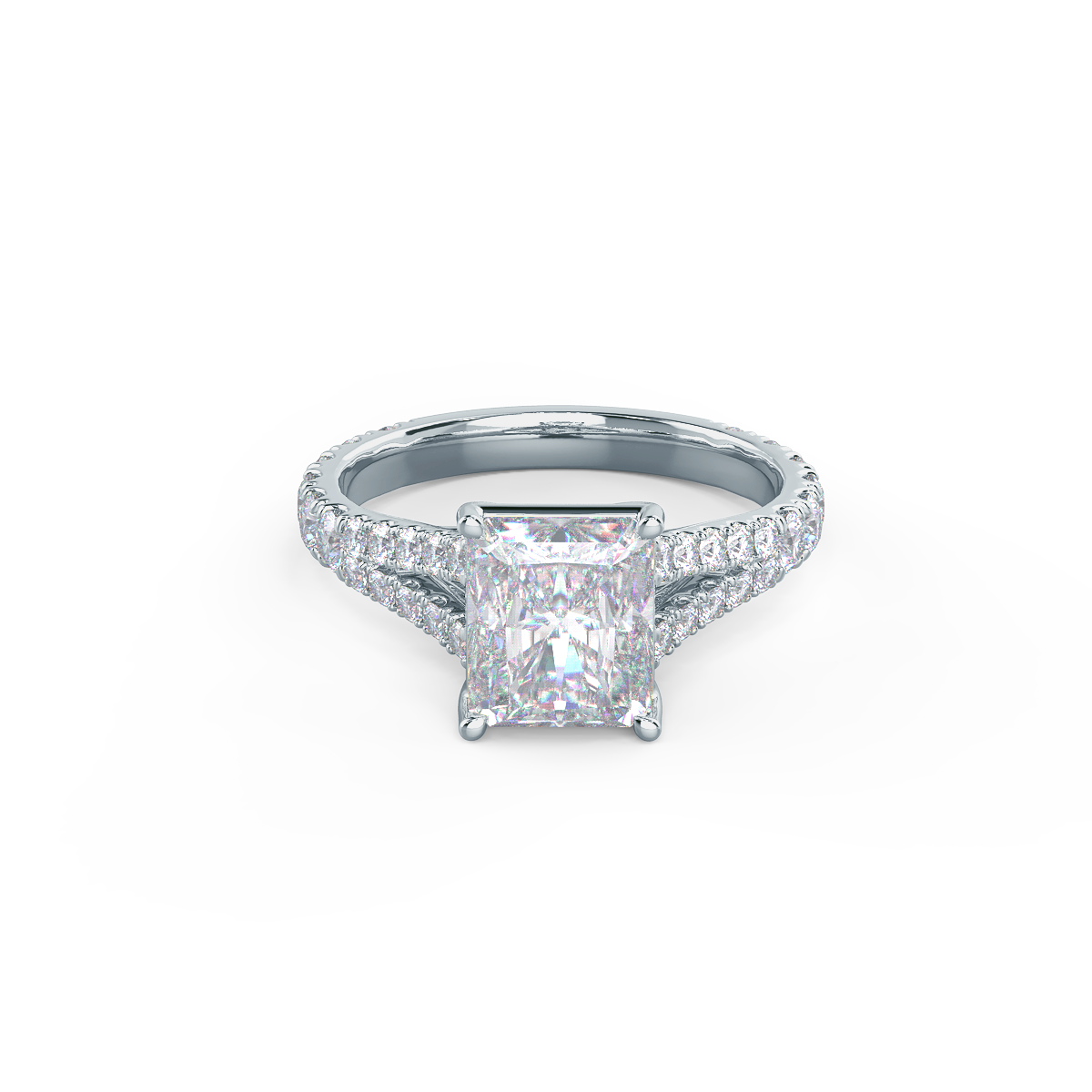 Split Shank Engagement Ring