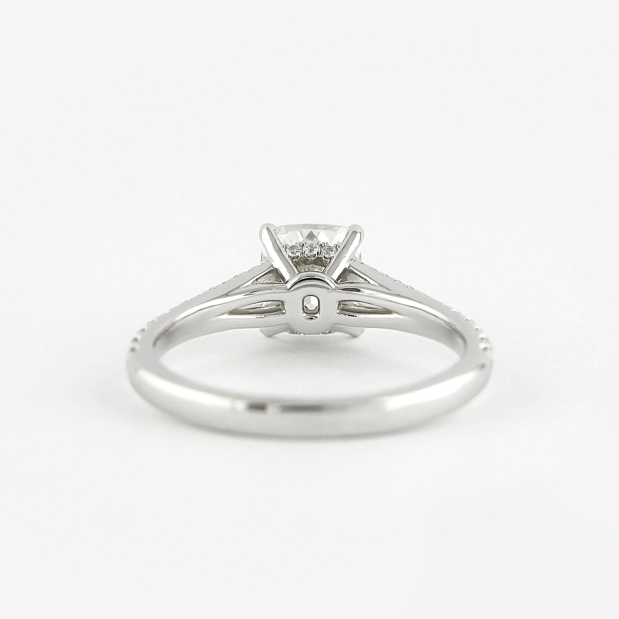 Moissanite Engagement Ring for Her