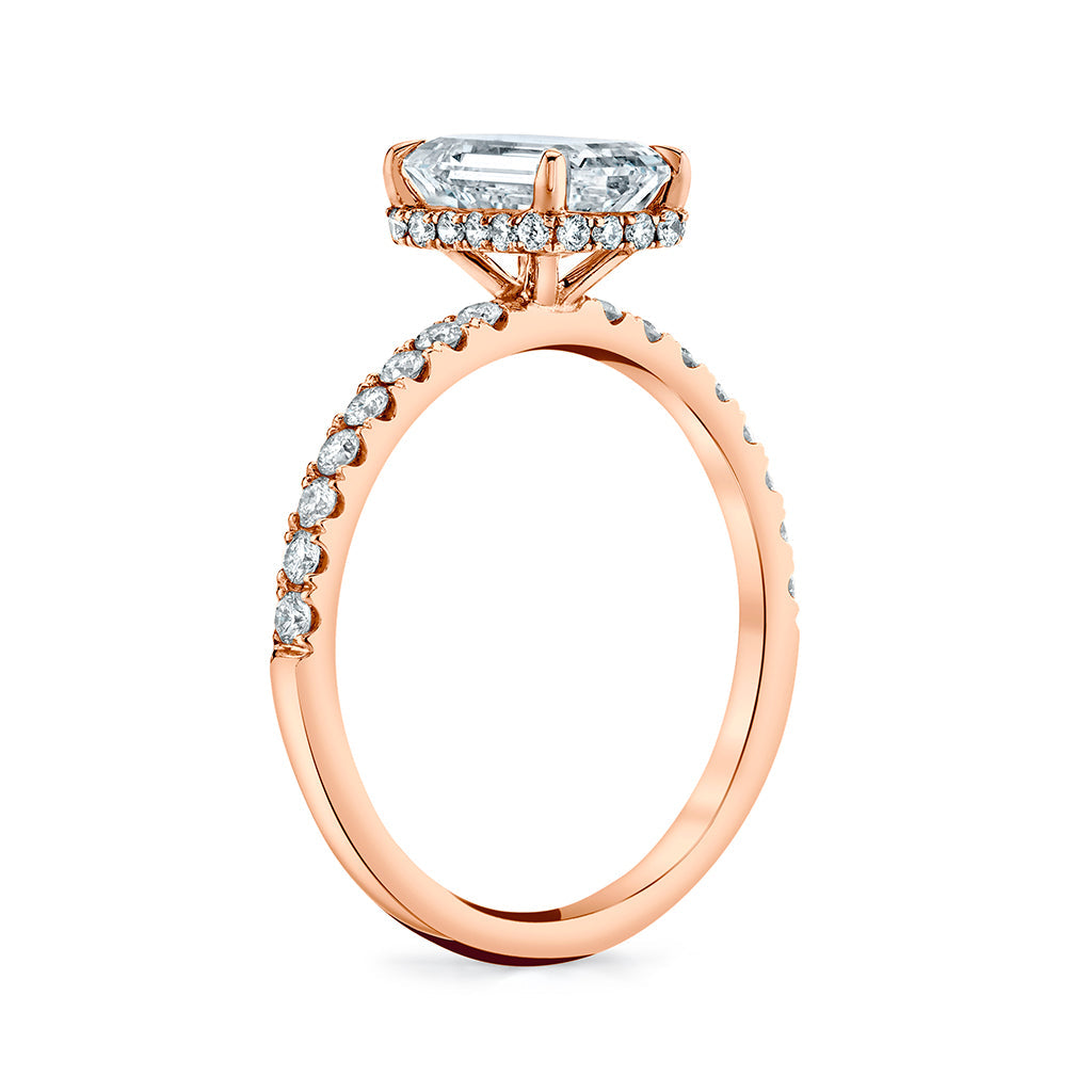 Luxury Moissanite Engagement Ring