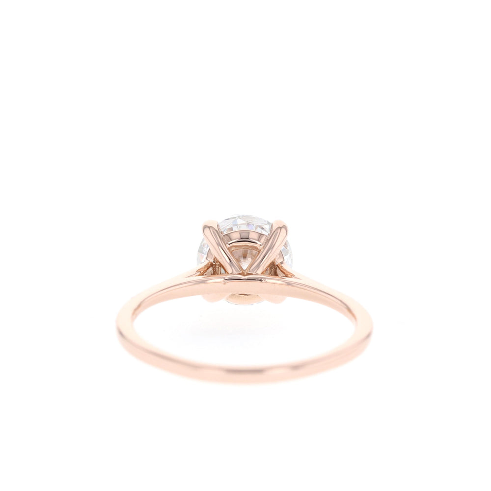 Moissanite trilogy pendant