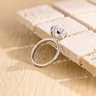 Classic Moissanite Engagement Ring