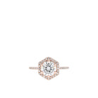 Round Brilliant Moissanite Ring