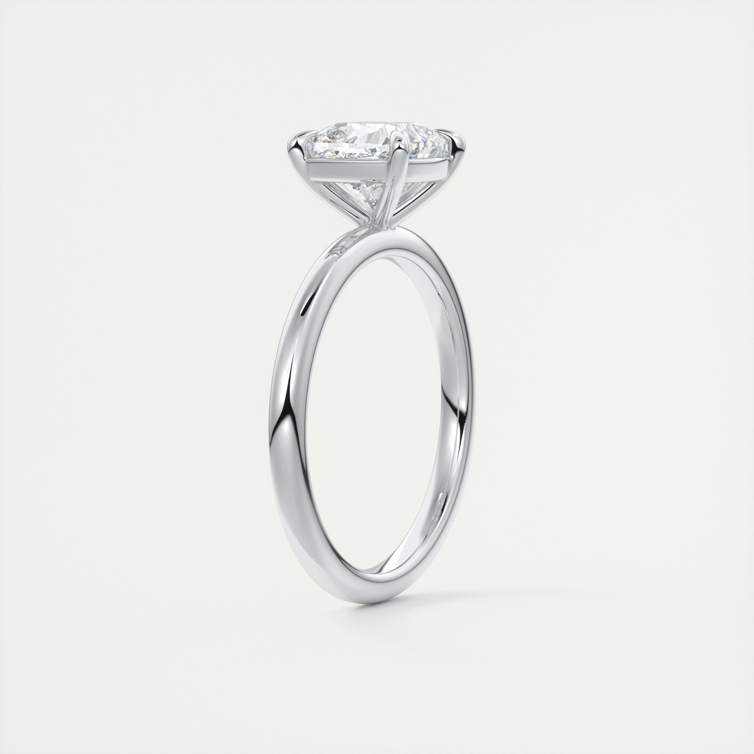 Cushion Shape Diamond Ring