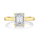Moissanite Diamond Engagement Ring