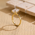 Moissanite Diamond Engagement Ring