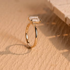 Emerald Cut Engagement Ring