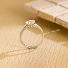 Moissanite Diamond Engagement Ring