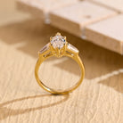 Luxury Moissanite Engagement Ring