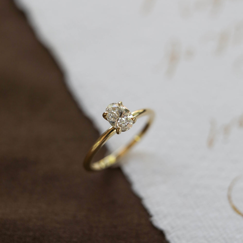 Oval Proposal Ring
