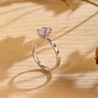 Moissanite Diamond Engagement Ring
