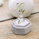 Luxury Moissanite Engagement Ring
