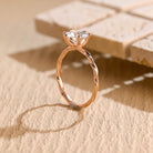 Moissanite Diamond Engagement Ring