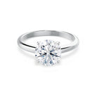 Moissanite Solitaire Ring