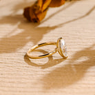 1.5 Carat Marquise Moissanite Ring