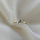 Moissanite Proposal Ring