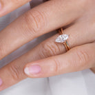 Moissanite diamond vintage pendant necklace promotion online