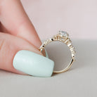 Oval Engagement Ring for Women