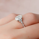 Oval Engagement Ring for Women