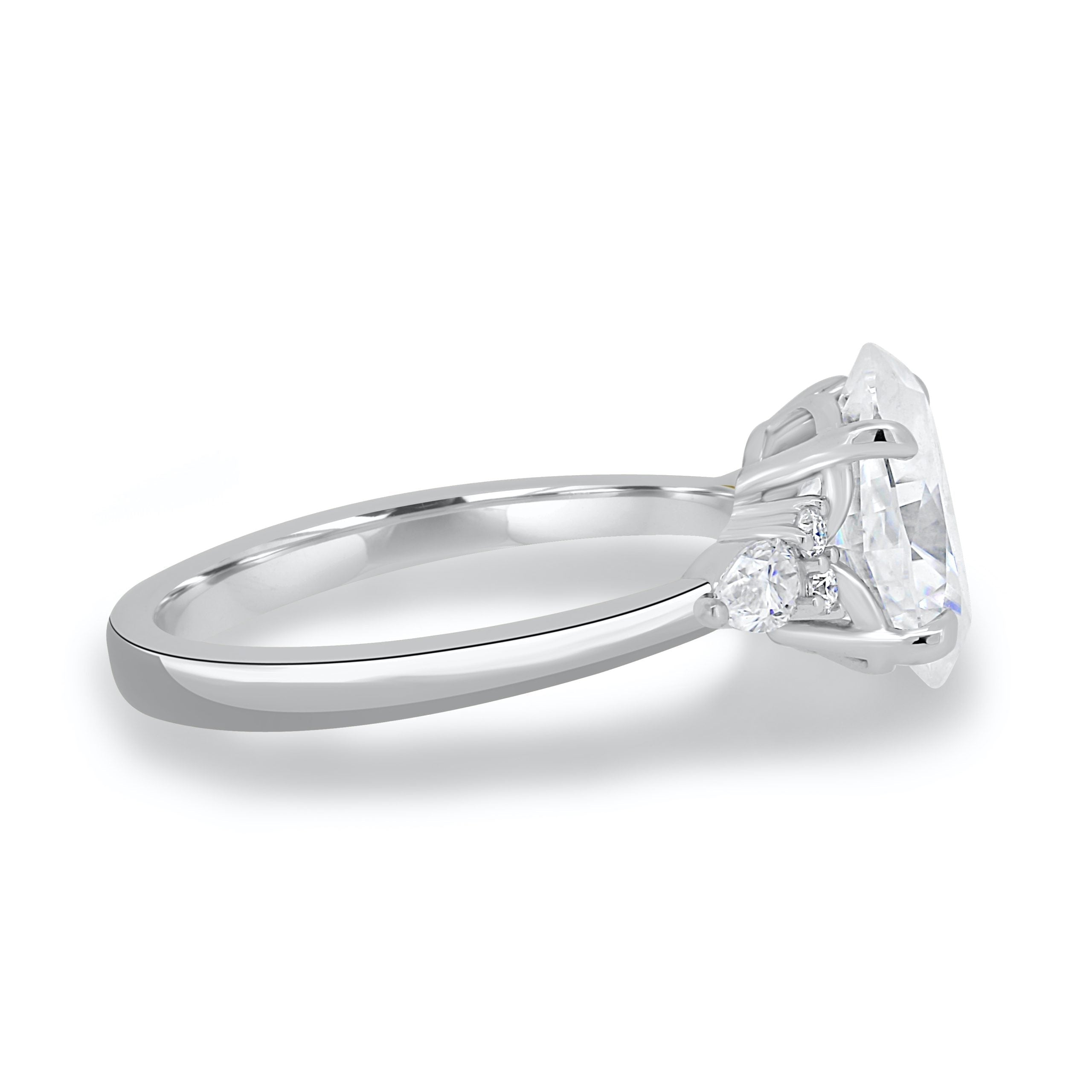 Diamond Alternative Engagement Ring