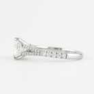 Hidden Halo Engagement Ring