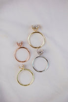 Moissanite Engagement Ring for Her