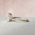 Solitaire Moissanite Ring