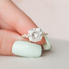 Cushion Bridal Ring