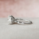 Large Carat Moissanite Ring