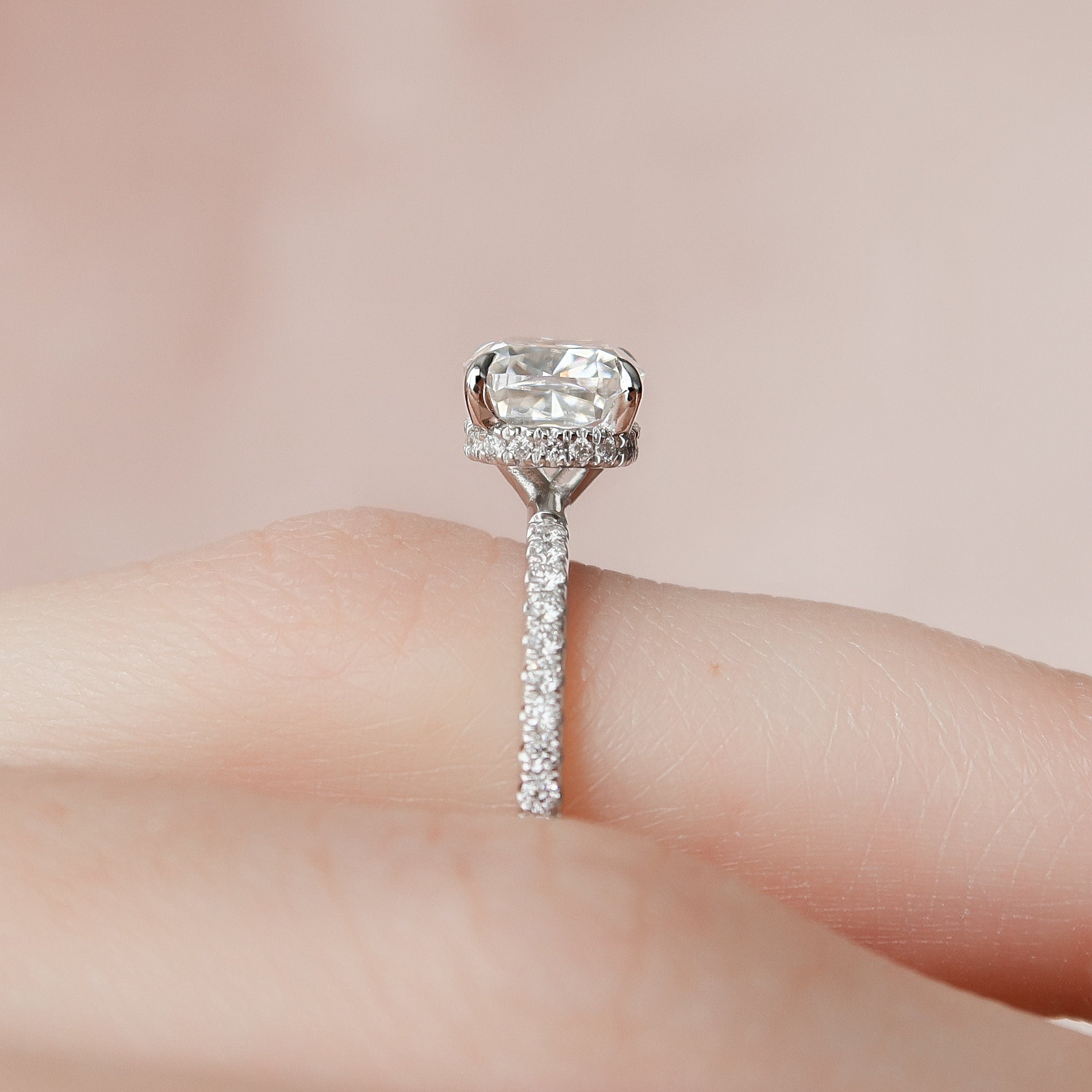 Cushion Proposal Ring