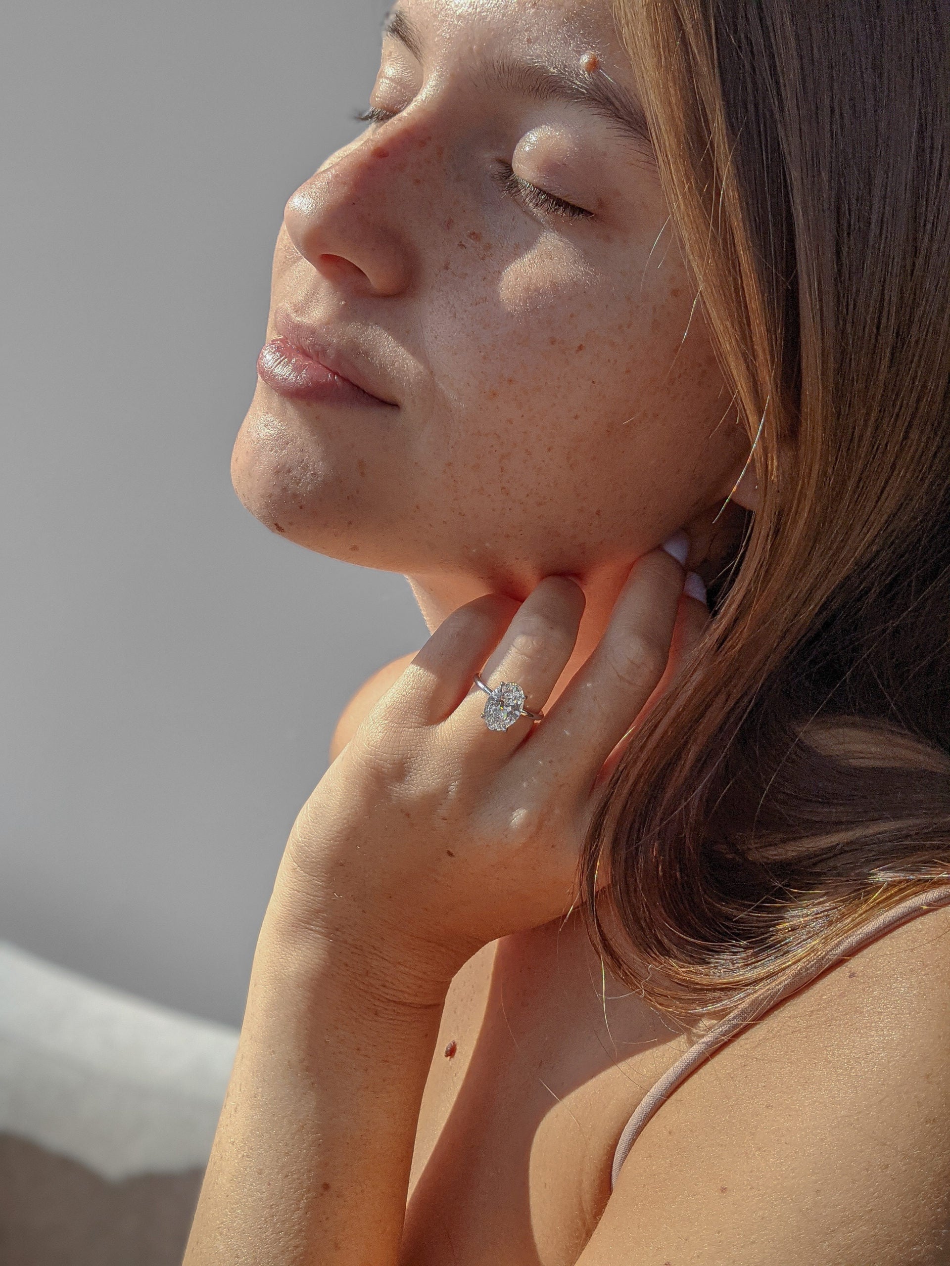Moissanite jewelry for store closures USA