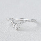 marquise-and-round-curved-moissanite-wedding-band