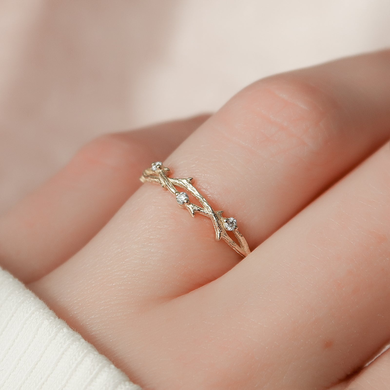 Delicate Diamond Ring