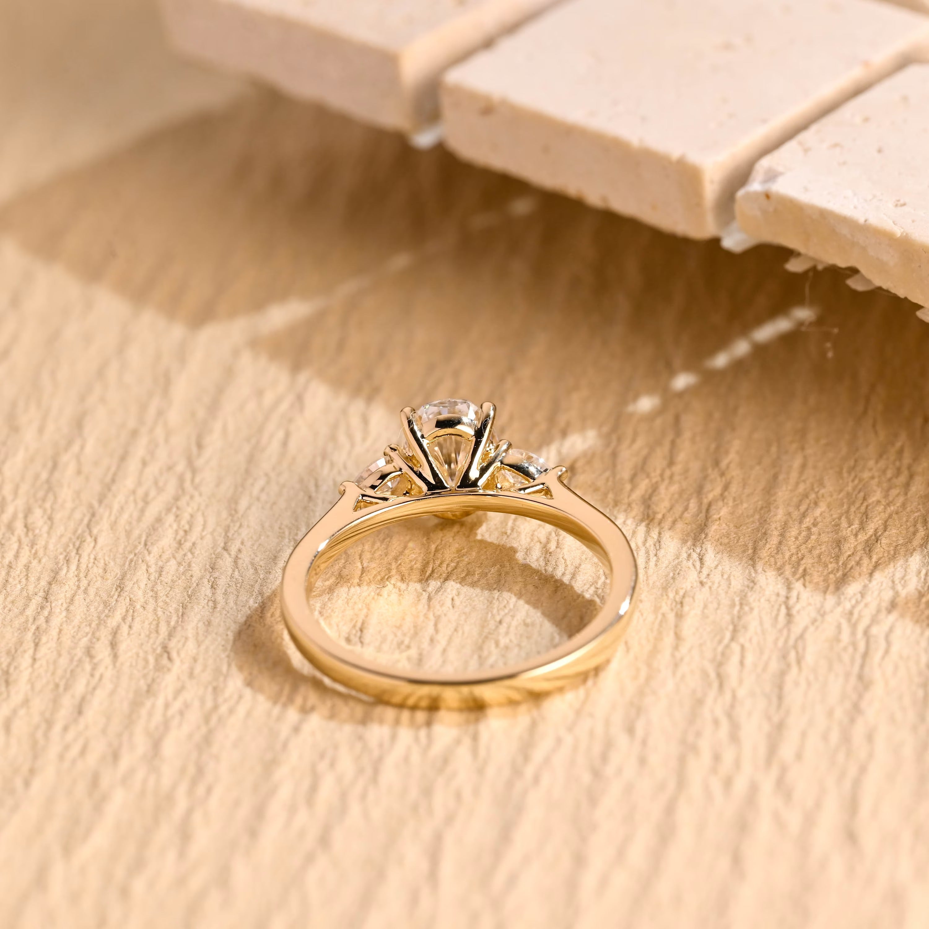 Luxury Oval Moissanite Engagement Ring USA